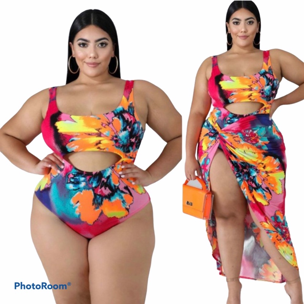 Masterpiece- Plus size swim suit